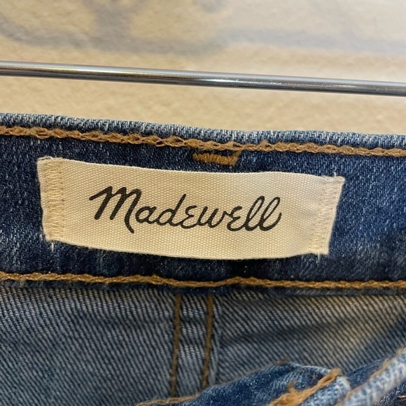 Madewell Distressed Classic Straight Jeans - Picture 9 of 9